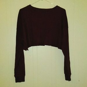 Long Sleeve Cropped Shirt